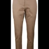 Pantalon katoen beige | DELSCHER. Fashion
