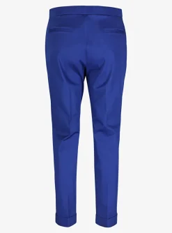 Pantalon kobaltblauw | DELSCHER. Fashion