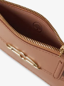 Pimlico zipped coin pouch camel | DELSCHER. Fashion