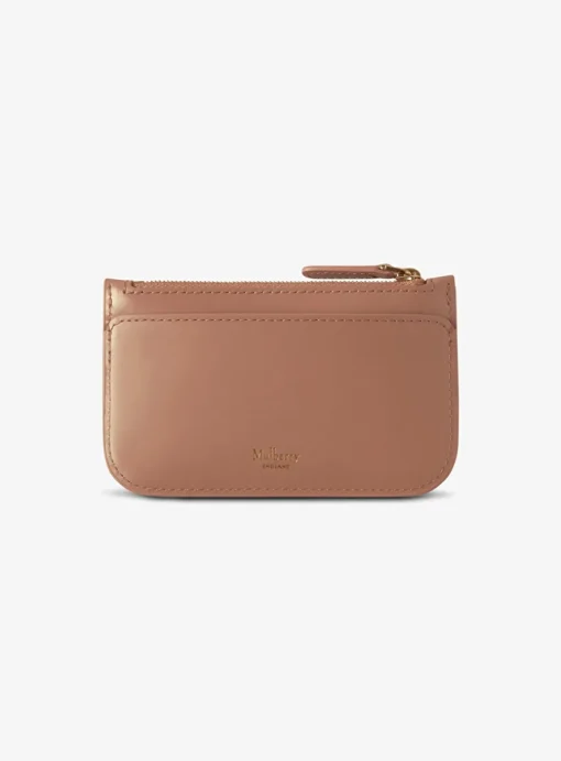 Pimlico zipped coin pouch camel | DELSCHER. Fashion