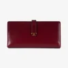 Portefeuille leder bordeaux | DELSCHER. Fashion