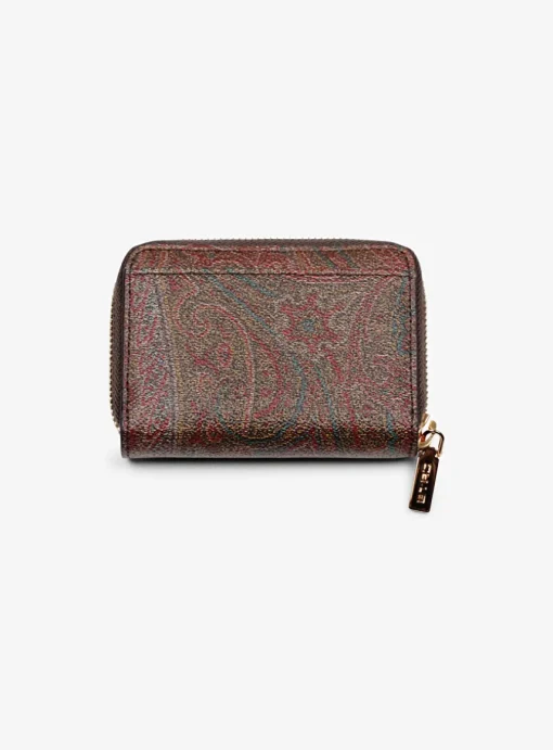 Portemonnee klein Etro print | DELSCHER. Fashion