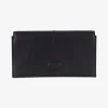 Portemonnee leder zwart | DELSCHER. Fashion