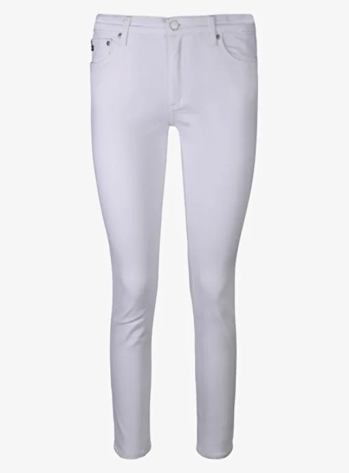 Prima straight wit | DELSCHER. Fashion