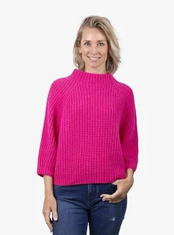 Pull Fallou cashmere pink | DELSCHER. Fashion