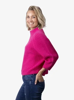 Pull Fallou cashmere pink | DELSCHER. Fashion