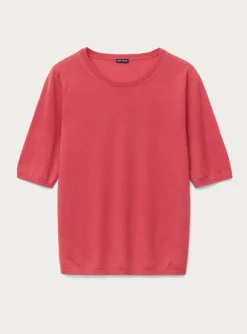 Pull lily cashmere roodtint | DELSCHER. Fashion
