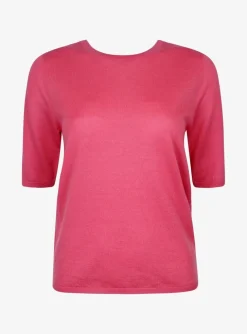 Pull lily cashmere roodtint | DELSCHER. Fashion