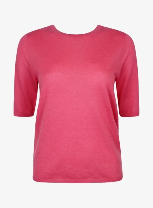 Pull lily cashmere roodtint | DELSCHER. Fashion