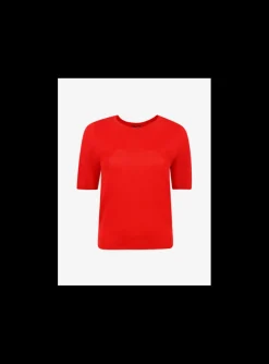 Pull lily rood | DELSCHER. Fashion