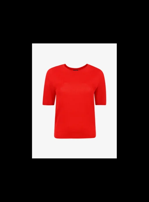 Pull lily rood | DELSCHER. Fashion