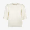 Pull maille offwhite pofmouw | DELSCHER. Fashion