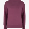 Pull soft touch paars roze | DELSCHER. Fashion