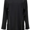 Pull tuniek zwart glitter | DELSCHER. Fashion