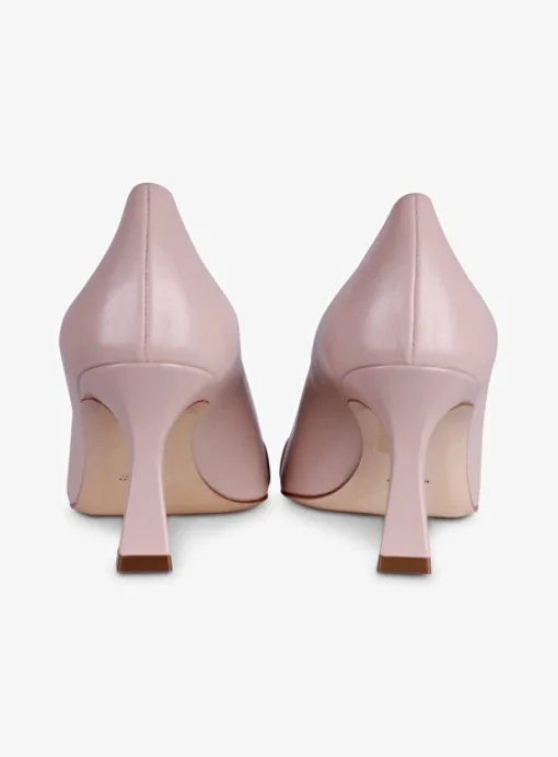 Pump kitten heel leder nude | DELSCHER. Fashion