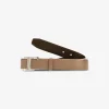Riem licht camel met zilveren t | DELSCHER. Fashion