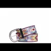 Riem Native American style multicolor zwart paars | DELSCHER. Fashion