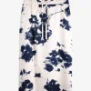 Rok astro wit blauw dessin | DELSCHER. Fashion