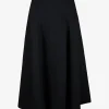 Rok barda scuba zwart | DELSCHER. Fashion