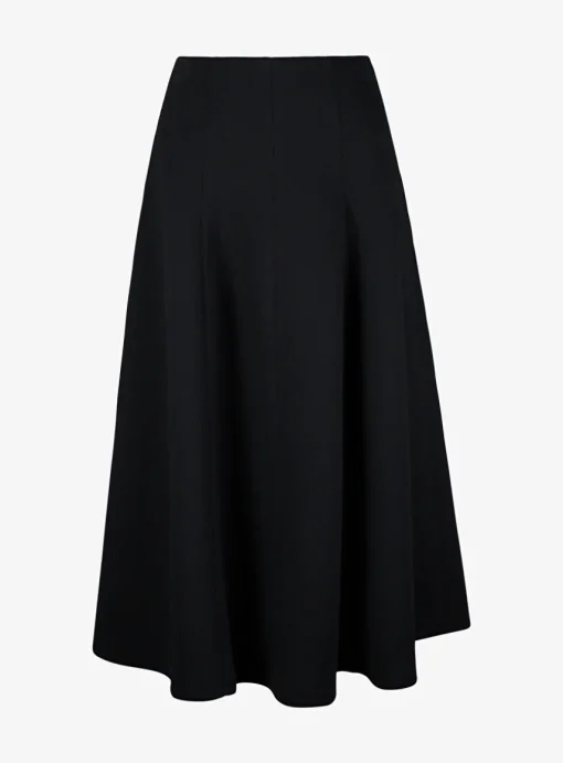 Rok barda scuba zwart | DELSCHER. Fashion