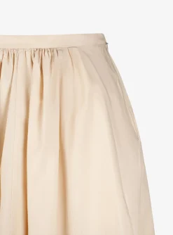 Rok broderie nude | DELSCHER. Fashion