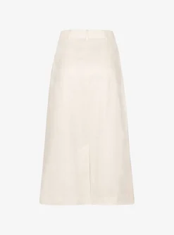 Rok calvin katoen offwhite | DELSCHER. Fashion