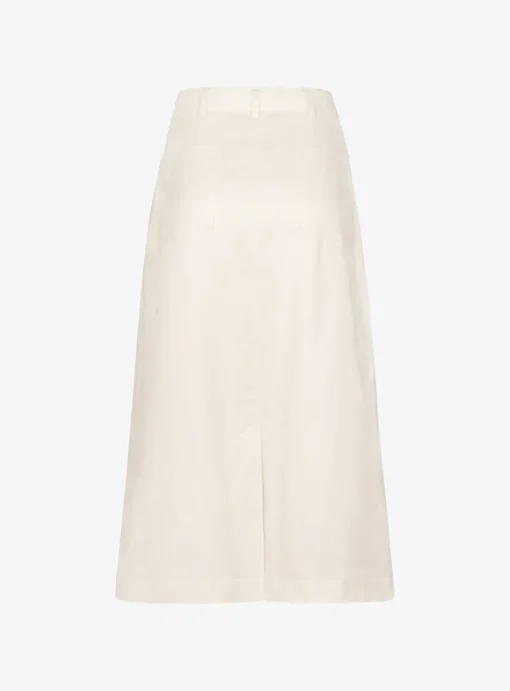 Rok calvin katoen offwhite | DELSCHER. Fashion