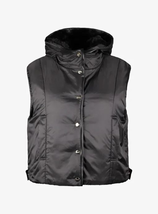 s maxmara quilted Bodywarmer felix zwart | DELSCHER. Fashion