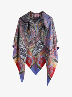 Shawl dessin paisley | DELSCHER. Fashion