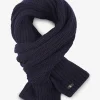 Shawl harva cashmere marine | DELSCHER. Fashion