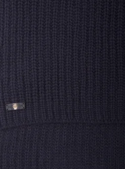 Shawl harva cashmere marine | DELSCHER. Fashion