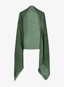 Shawl Zana pashmina groen | DELSCHER. Fashion