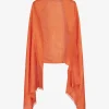 Shawl Zana pashmina oranje rood | DELSCHER. Fashion