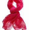 Shawl zijde pink | DELSCHER. Fashion