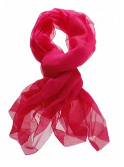 Shawl zijde pink | DELSCHER. Fashion
