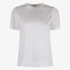 Shirt cream met pofmouw | DELSCHER. Fashion