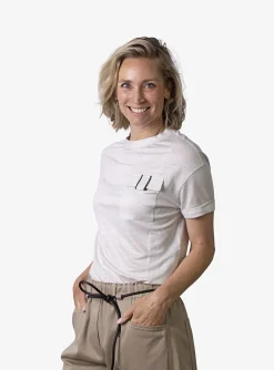 Shirt linnen wit | DELSCHER. Fashion