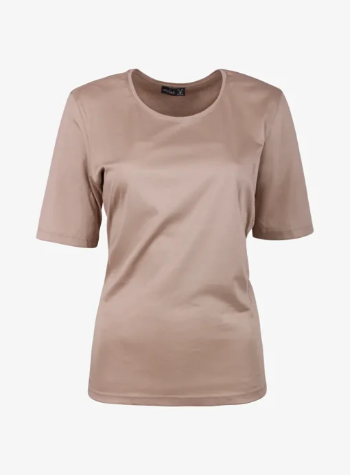 Shirt Mai taupe | DELSCHER. Fashion