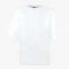 Shirt oversized katoen wit | DELSCHER. Fashion