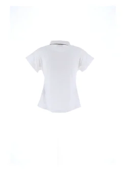 Shirt polo wit | DELSCHER. Fashion