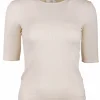 Shirt ribbed room wit | DELSCHER. Fashion