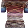 Shirt streep metallic multicolor | DELSCHER. Fashion