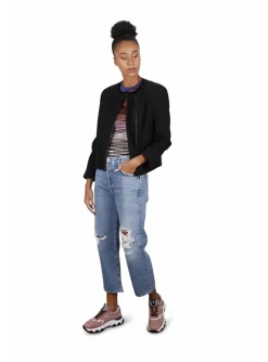 Shirt streep metallic multicolor | DELSCHER. Fashion
