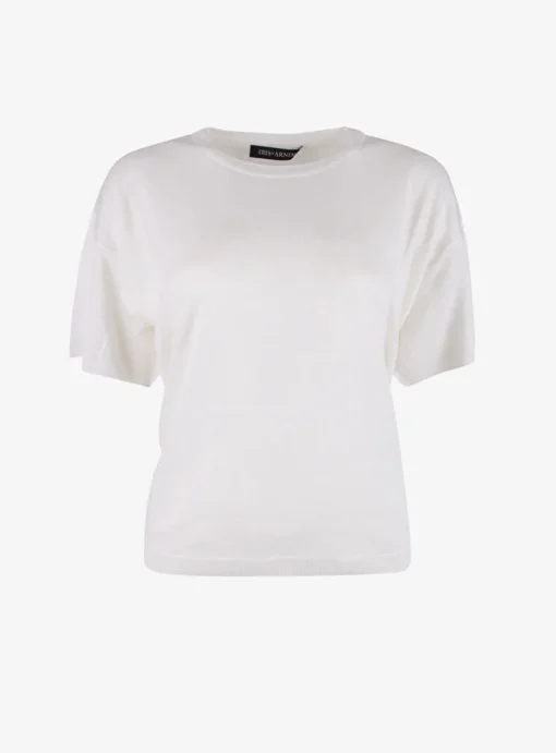 Shirt Taranee linnen offwhite | DELSCHER. Fashion