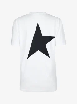 Shirt wit klein zwart logo | DELSCHER. Fashion