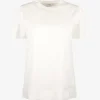Shirt wit pofmouw | DELSCHER. Fashion