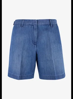 Short bermuda blauw | DELSCHER. Fashion