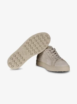 Sneaker beige suede | DELSCHER. Fashion