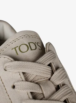 Sneaker beige suede | DELSCHER. Fashion