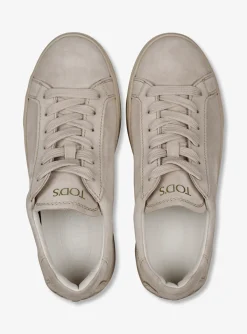 Sneaker beige suede | DELSCHER. Fashion